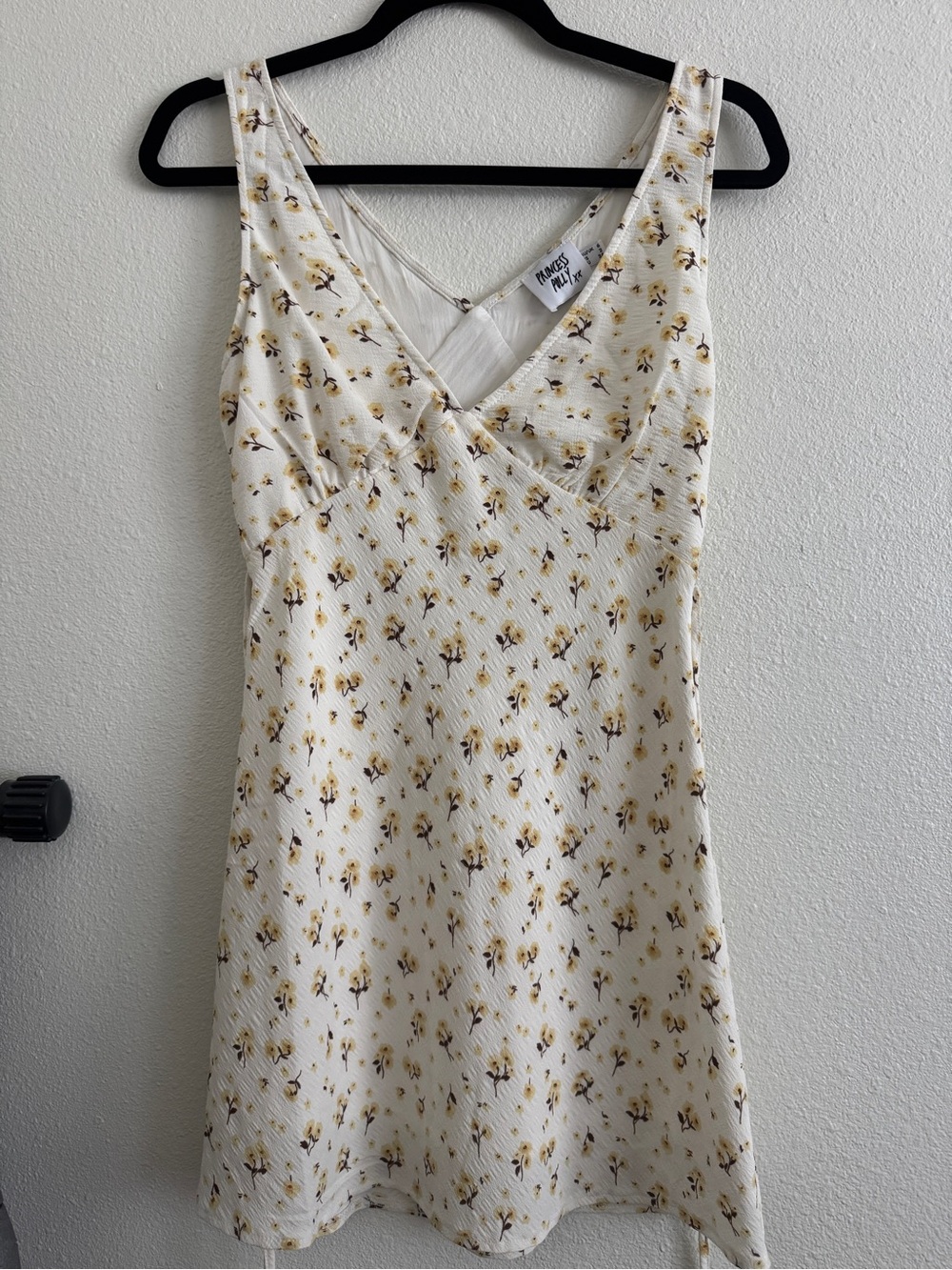 Princess Polly White Floral Slip Dress
